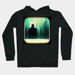 Digital Rain Hoodie